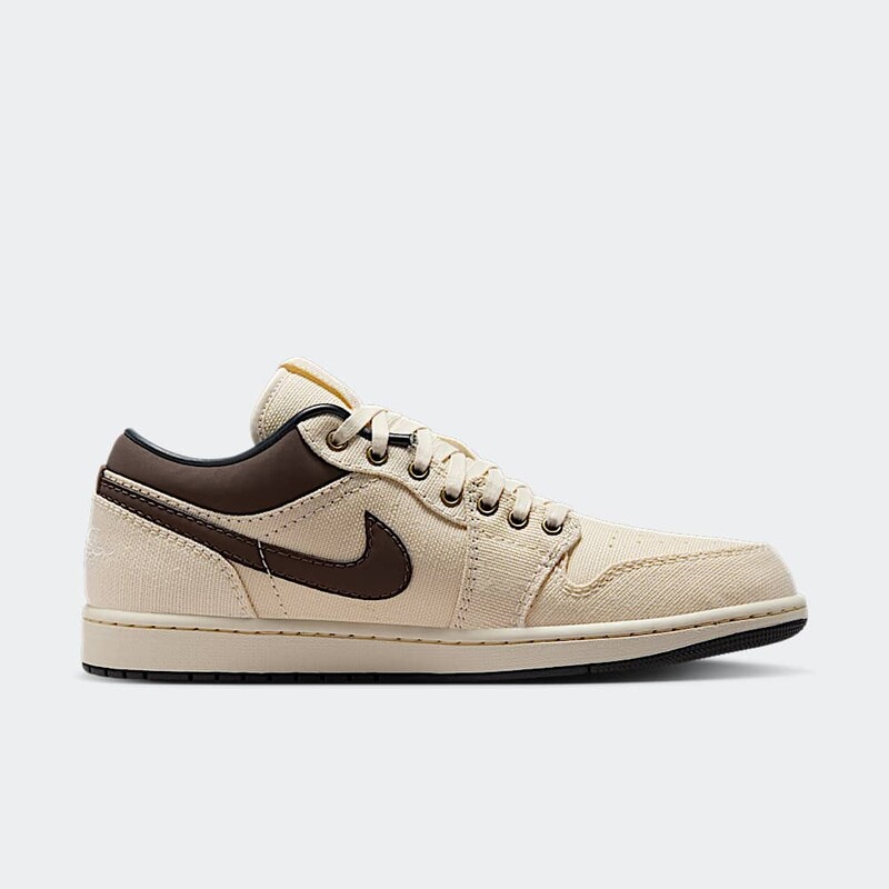Air Jordan 1 Low PRM "Pale Ivory" | IB8058-110