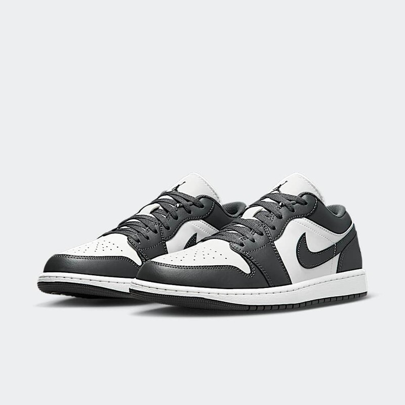 Air Jordan 1 Low "Grey/White" | 553558-044