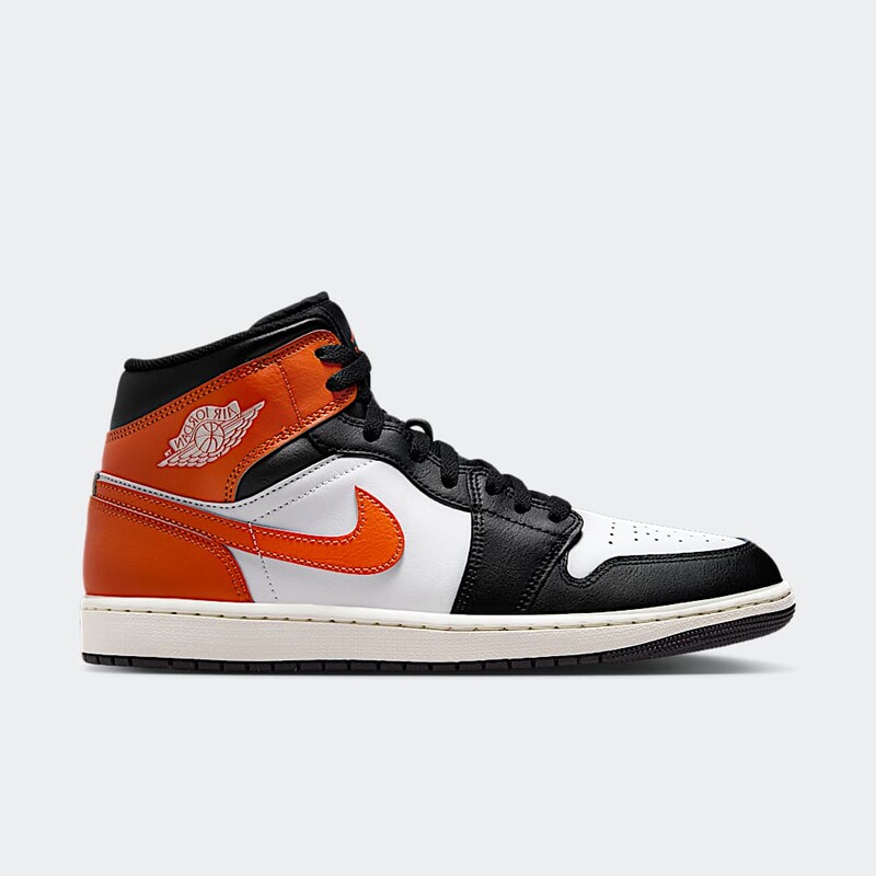 Air Jordan 1 Mid "Black Toe Orange" | DQ8426-801