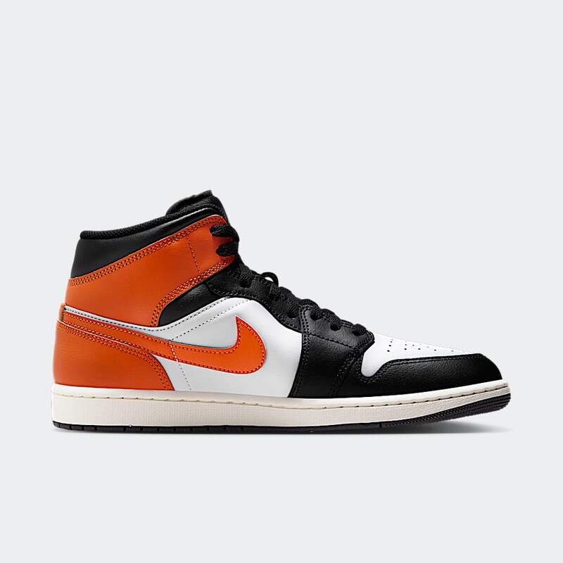 Air Jordan 1 Mid "Black Toe Orange" | DQ8426-801
