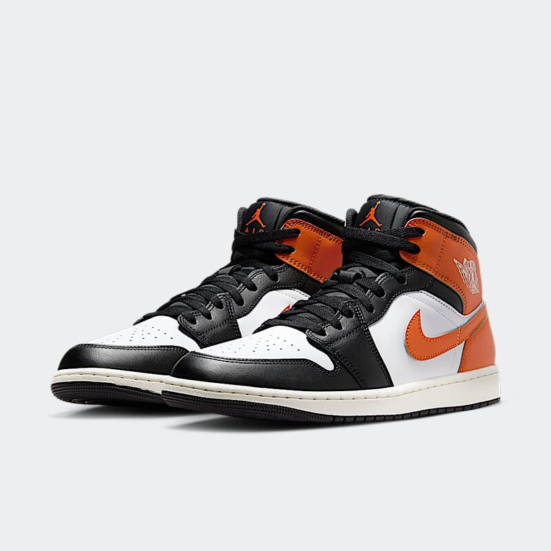Air Jordan 1 Mid "Black Toe Orange" | DQ8426-801