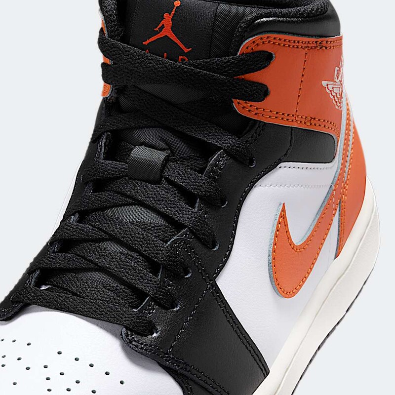 Air Jordan 1 Mid "Black Toe Orange" | DQ8426-801