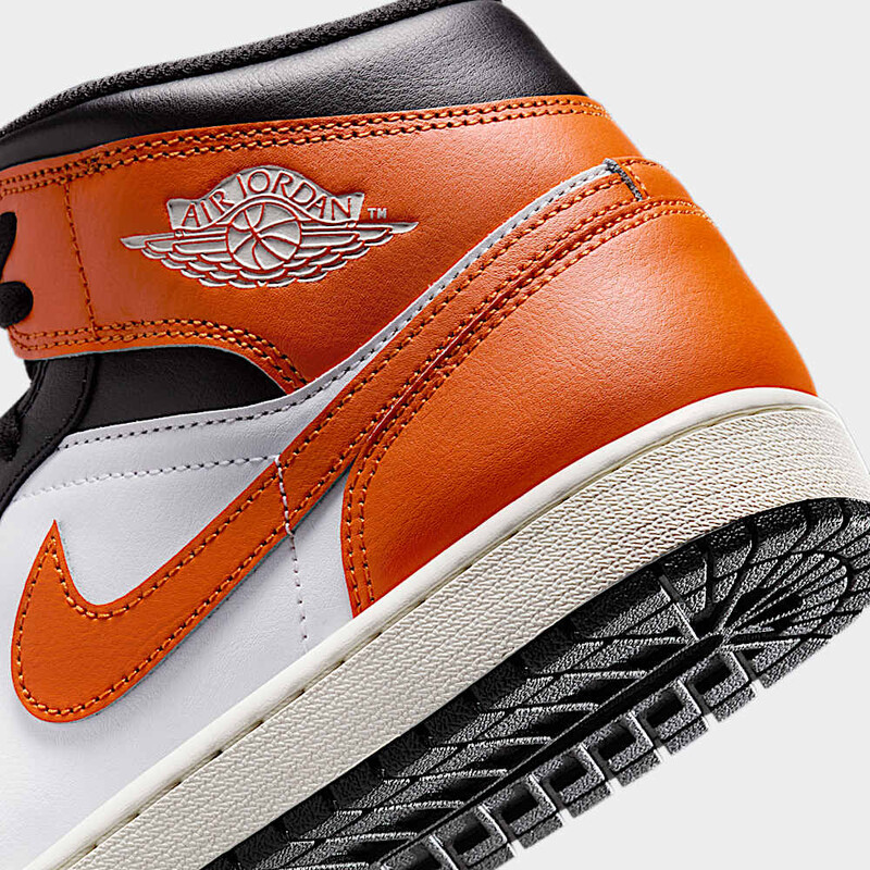 Air Jordan 1 Mid "Black Toe Orange" | DQ8426-801