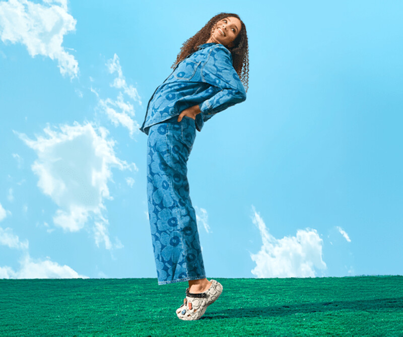 Marimekko x Crocs Classic Platform Clog | 211411-90H