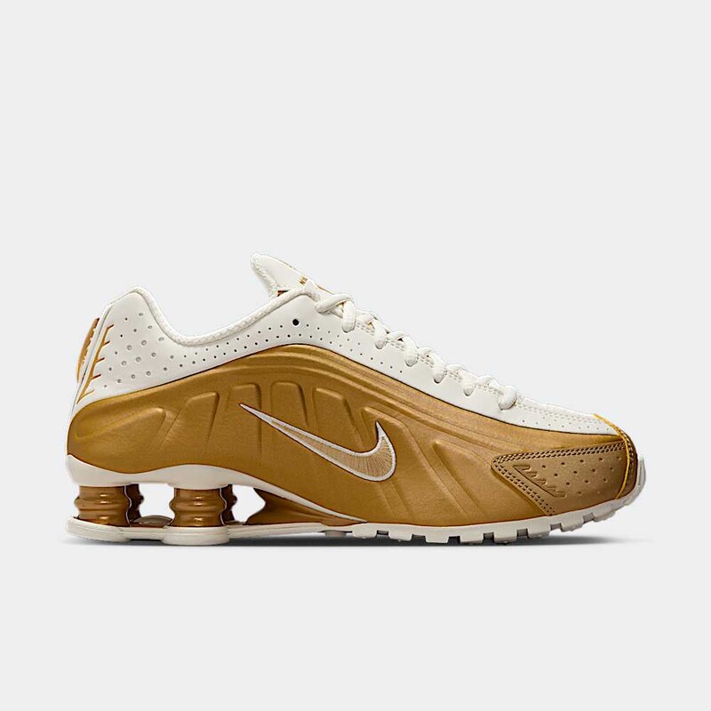 Nike Shox R4 "Metallic Gold" | AR3565-010