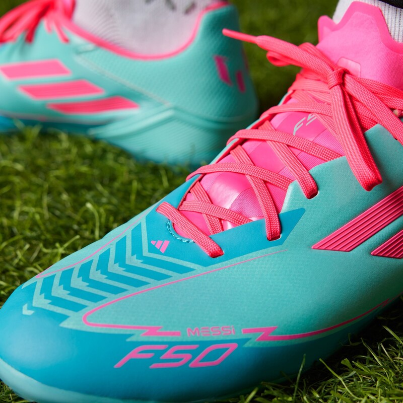 Lionel Messi x adidas F50 League FG/MG "Flash Aqua" | IH0928