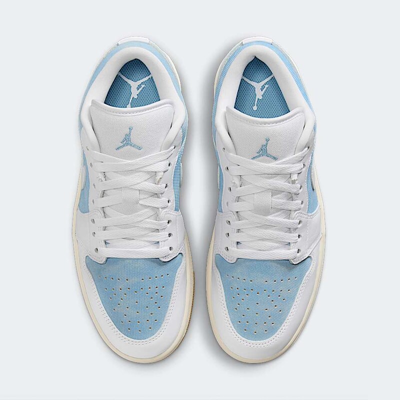 Air Jordan 1 Low Denim "Worn Blue" | HQ2004-400