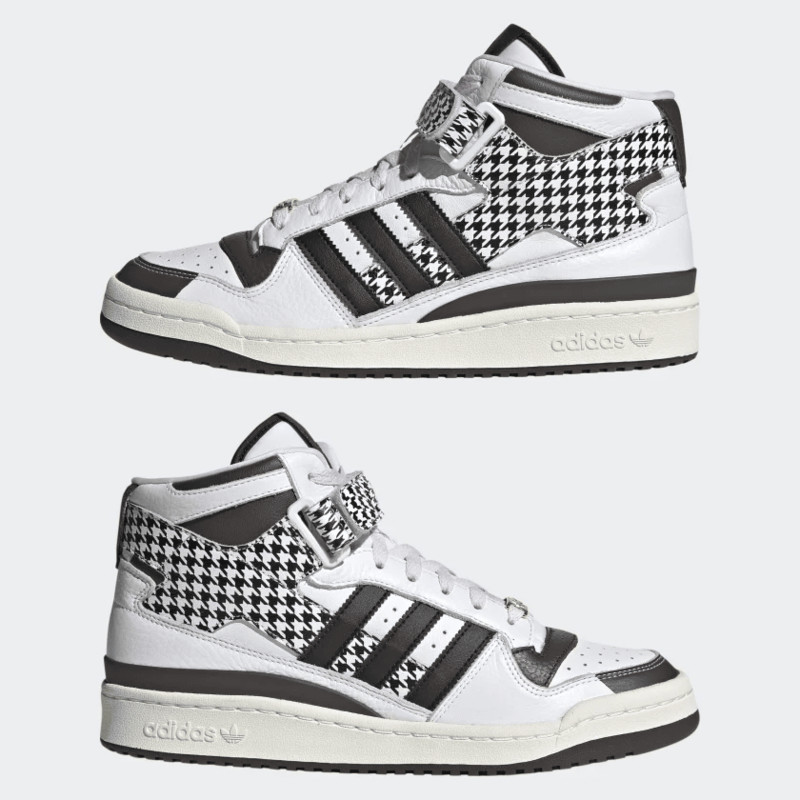 adidas Forum Mid Houndstooth | FZ6587
