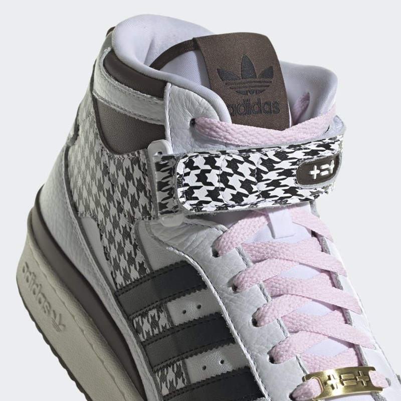 adidas Forum Mid Houndstooth | FZ6587