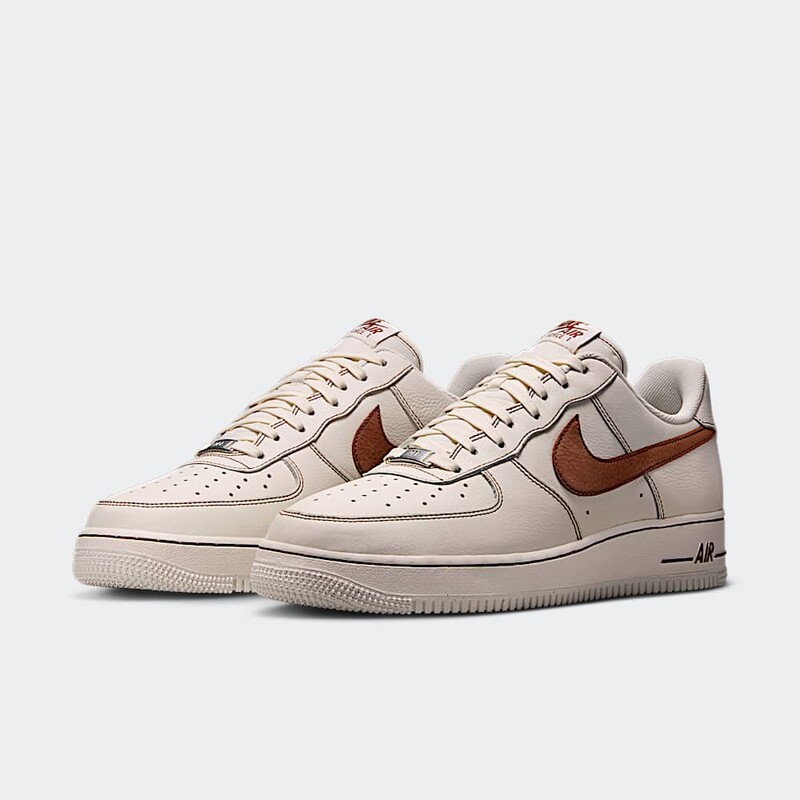 Nike Air Force 1 Low "Ivory/Saddle Brown" | HQ2037-101