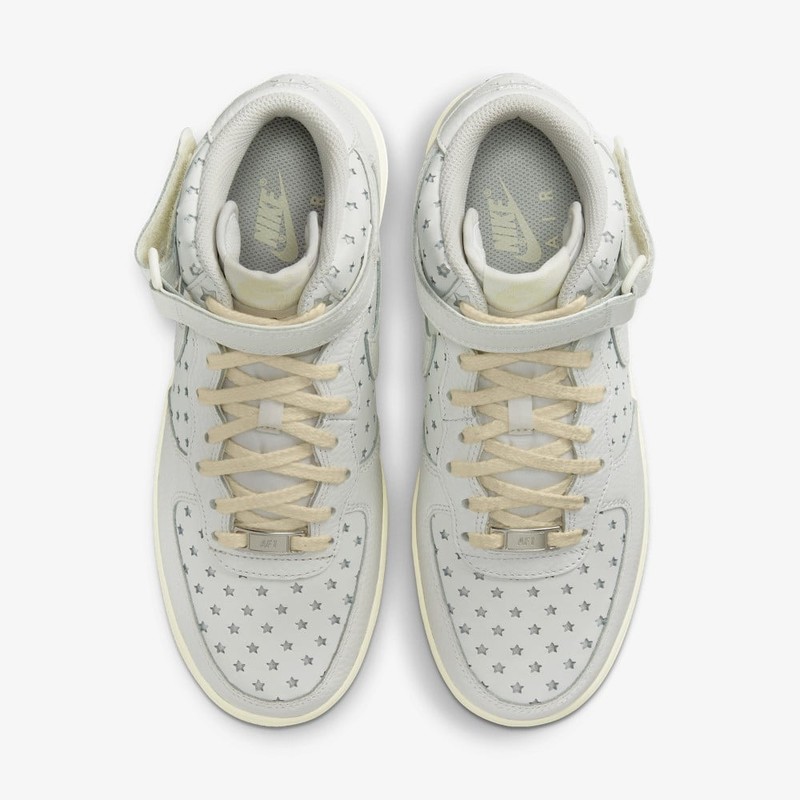 Nike Air Force 1 Mid Star Shaped Grey | DV3451-100