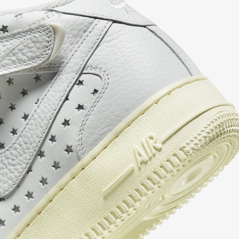 Nike Air Force 1 Mid Star Shaped Grey | DV3451-100