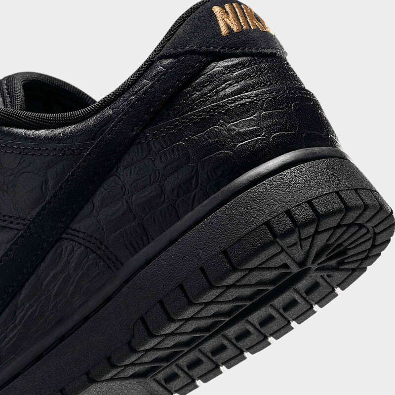 Nike Dunk Low "Black Croc Skin" | HV4388-001
