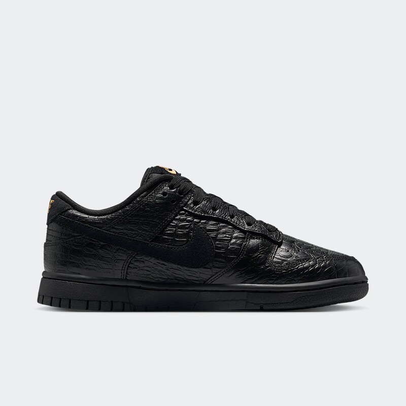 Nike Dunk Low "Black Croc Skin" | HV4388-001