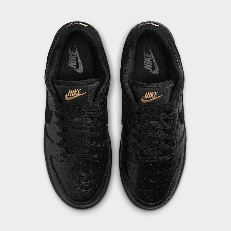 Nike Dunk Low "Black Croc Skin" | HV4388-001