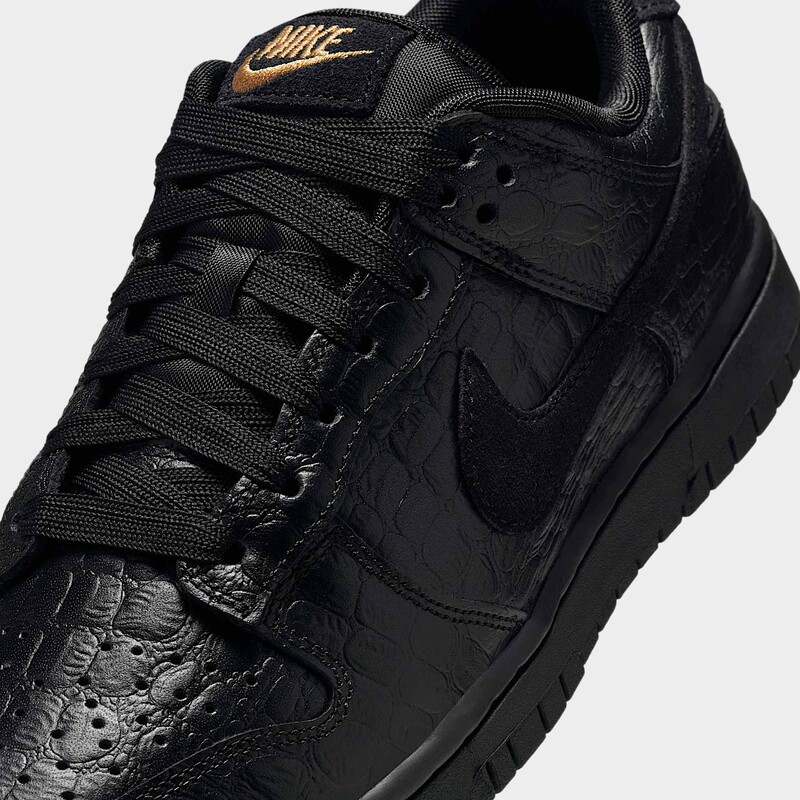 Nike Dunk Low "Black Croc Skin" | HV4388-001
