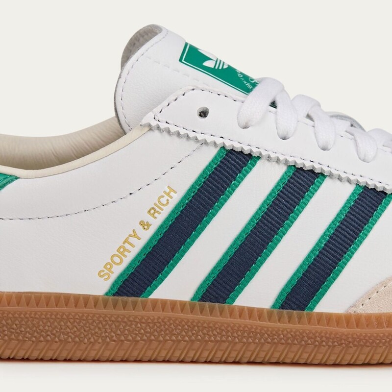 Sporty & Rich x adidas Samba "Green" | JQ1353