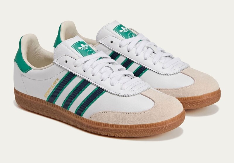 Sporty & Rich x adidas Samba "Green" | JQ1353