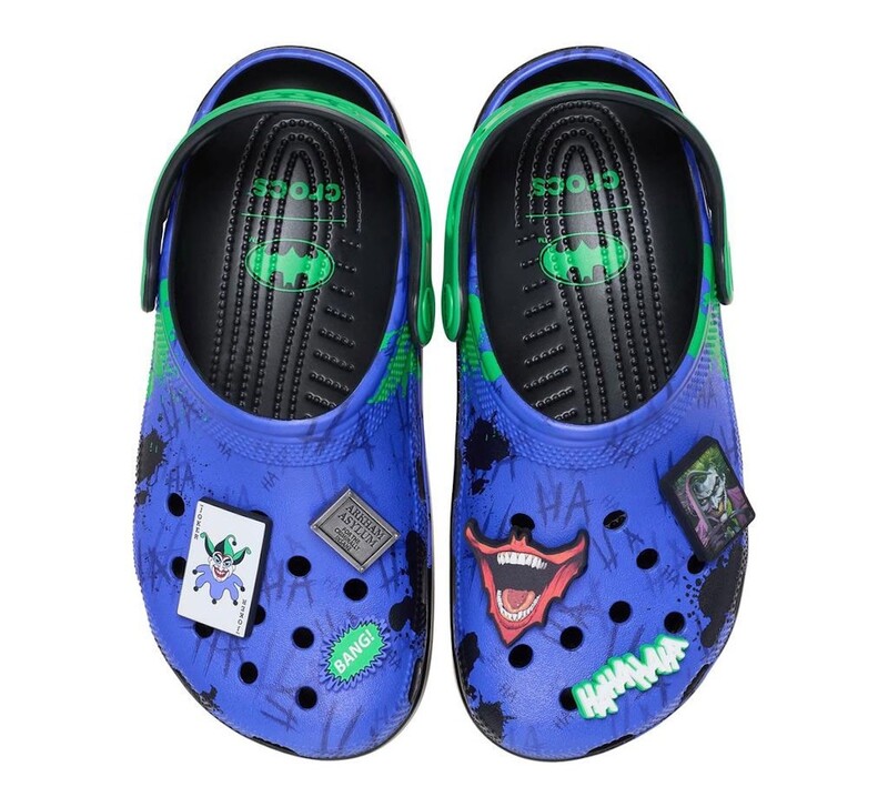 DC x Crocs Classic Clogs "Joker" | 211782-90H DC x Crocs Classic Clogs "Joker" | 211782-90H