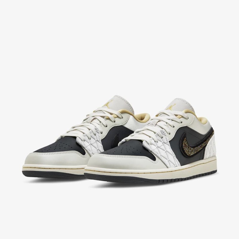 Air Jordan 1 Low Beaded Swoosh | DV1762-001