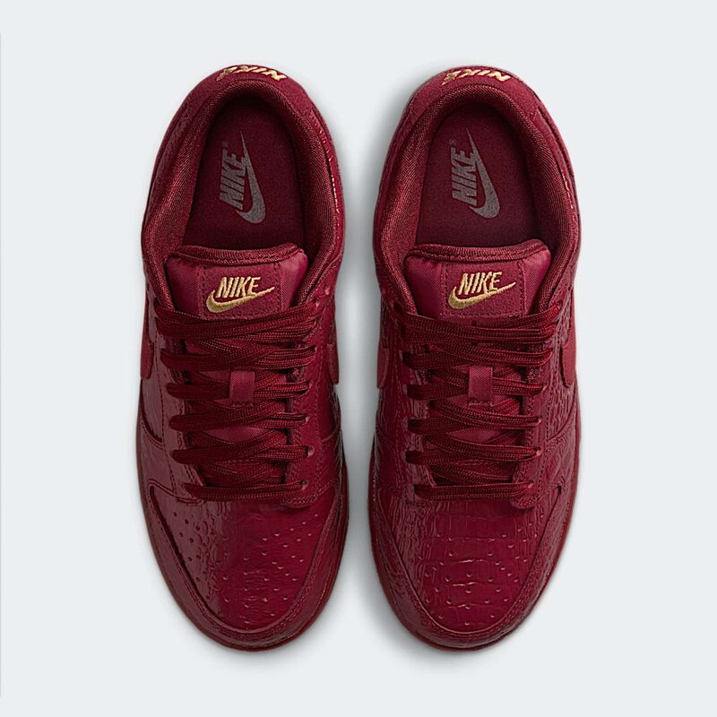 Nike Dunk Low "Team Red Croc" | HV4388-600
