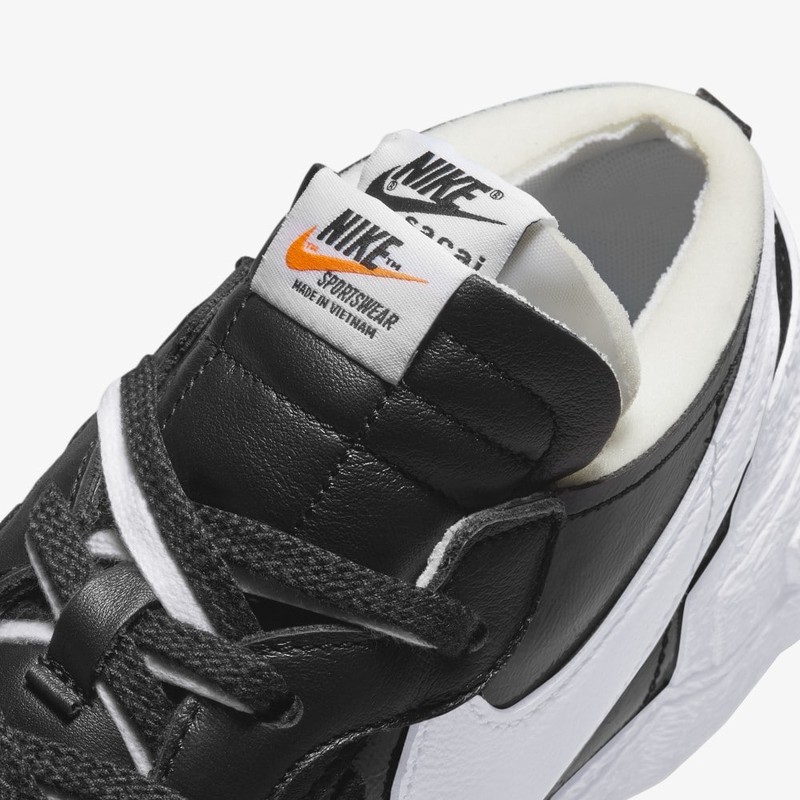 Sacai x Nike Blazer Low Black Patent | DM6443-001