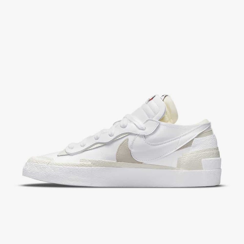 Sacai x Nike Blazer Low White Patent | DM6443-100