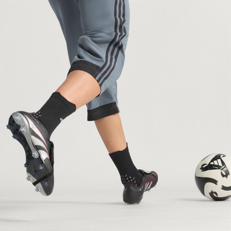 adidas Predator League BSR Fold-Over Tongue FG/AG "Black" | JR6881