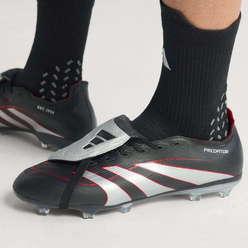 adidas Predator League BSR Fold-Over Tongue FG/AG "Black" | JR6881