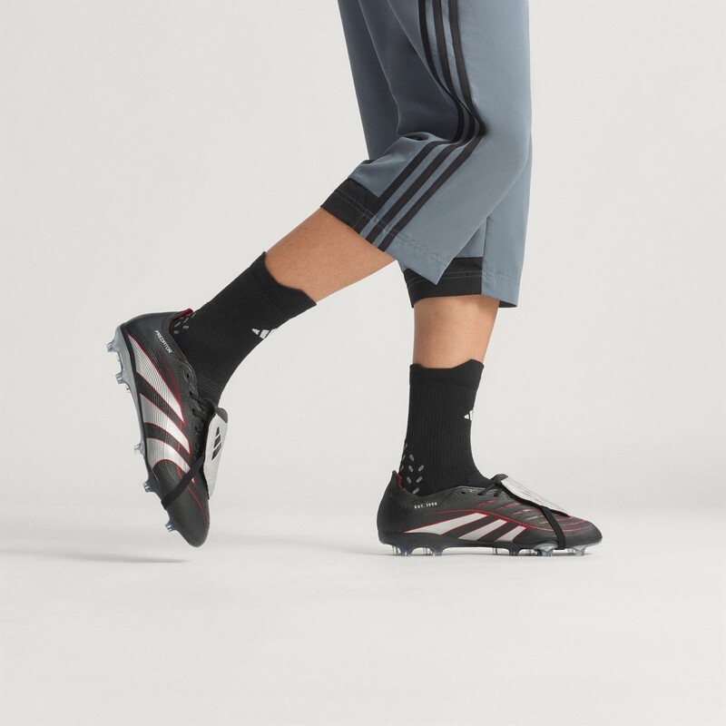 adidas Predator League BSR Fold-Over Tongue FG/AG "Black" | JR6881