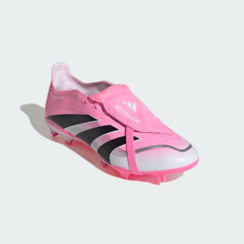 David Beckham x adidas Predator League Fold-Over Tongue FG/MG "Beam Pink" | JI1113