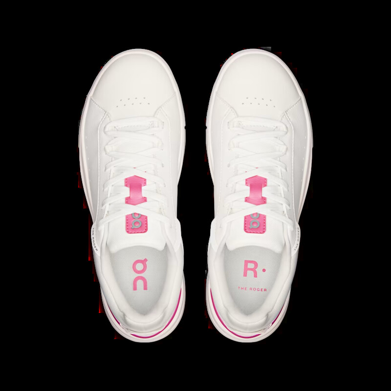 On THE ROGER Advantage "White/Pink" | 3WF30392626