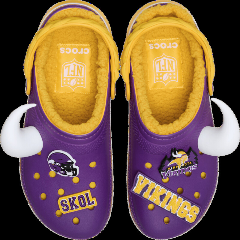 NFL x Crocs Classic Lined Clog "Minnesota Vikings" | 212735-90H