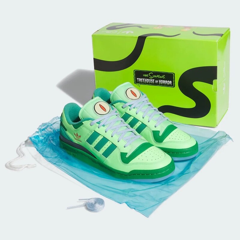 The Simpsons x adidas Forum Low "Treehouse of Horror: Kang & Kodos" | JQ5290