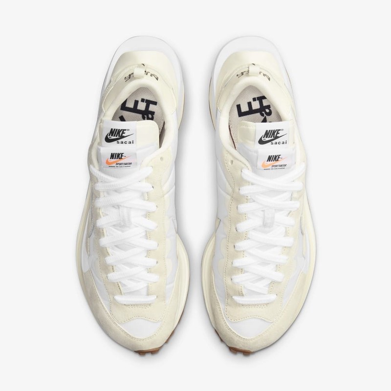 Sacai x Nike VaporWaffle Sail Gum | DD1875-100