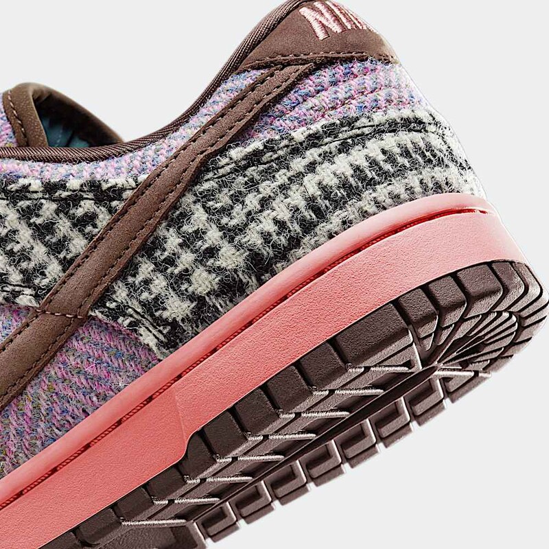 Harris Tweed x Nike Dunk Low "Pink" | HQ5036-902