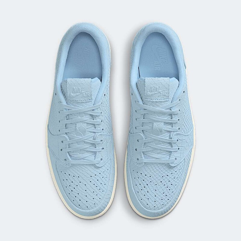 Air Jordan 1 Low NS "Ice Blue Python" | 872782-441