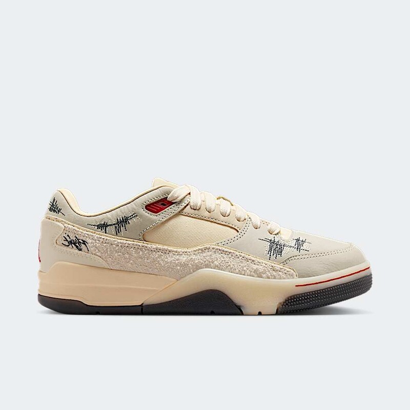 Who Decides War x Jordan Flight Court "Coconut Milk" | HQ2958-100