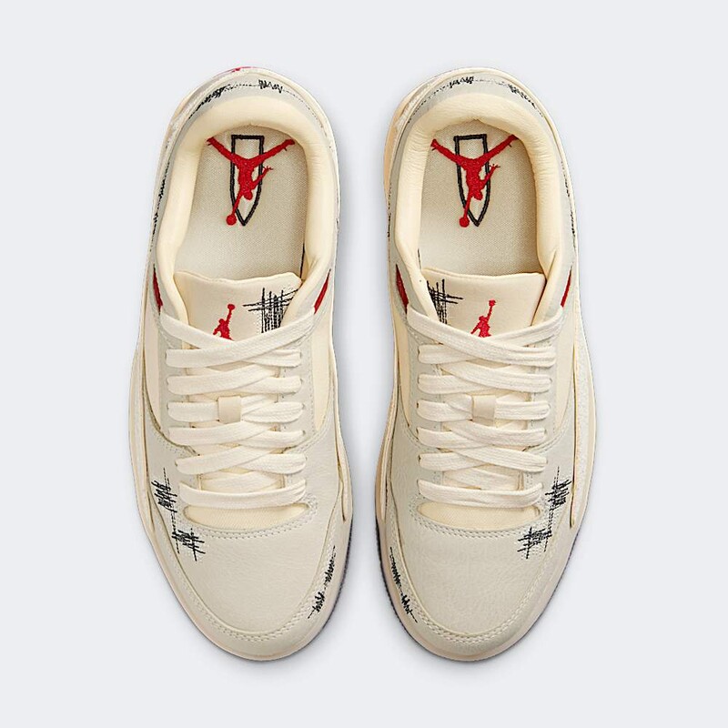 Who Decides War x Jordan Flight Court "Coconut Milk" | HQ2958-100