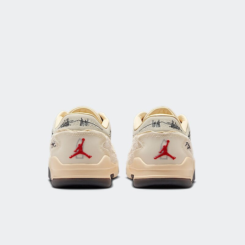 Who Decides War x Jordan Flight Court "Coconut Milk" | HQ2958-100
