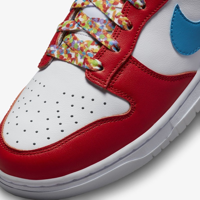 LeBron James x Nike Dunk Low Fruity Pebbles | DH8009-600