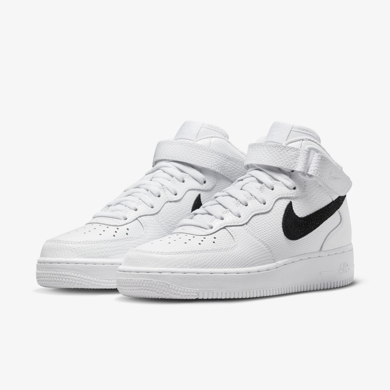 Nike Air Force 1 Mid White Snakeskin | DZ5211-100