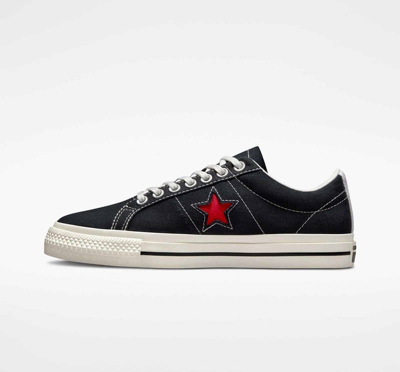 Comme Des Garcons PLAY x Converse One Star Black | A01791C