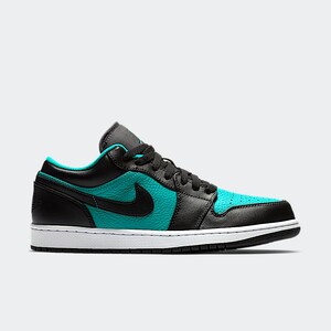 Air Jordan 1 Low "Black/Aqua" | 553558-006 Air Jordan 1 Low "Black/Aqua" | 553558-006
