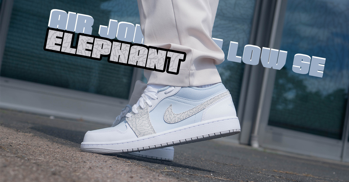 Latest Pickup: Air Jordan 1 Low SE ‘Elephant Blue Tint’ Latest Pickup: Air Jordan 1 Low SE ‘Elephant Blue Tint’