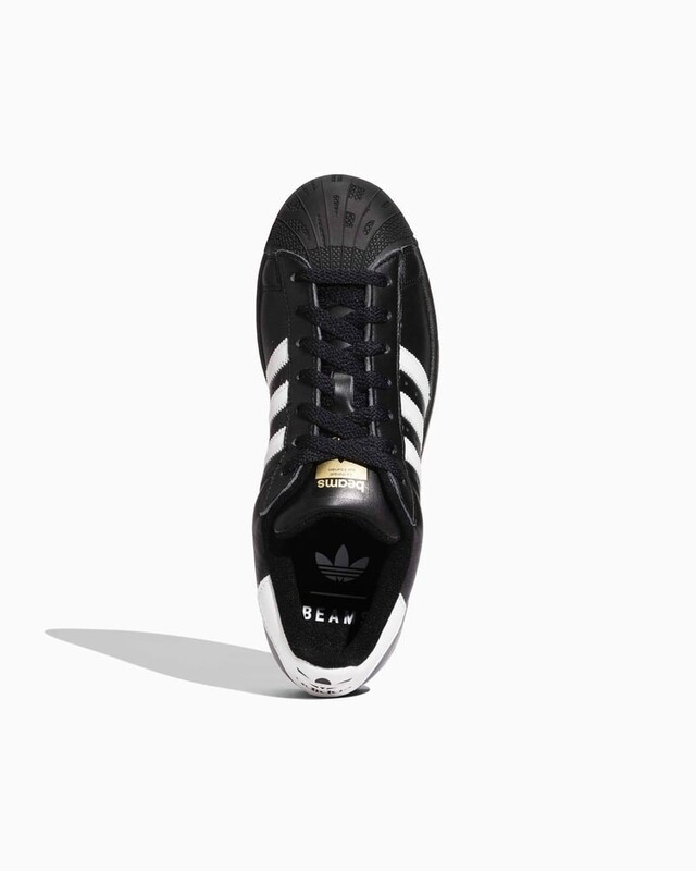 BEAMS x adidas Superstar "Black" | JR6484