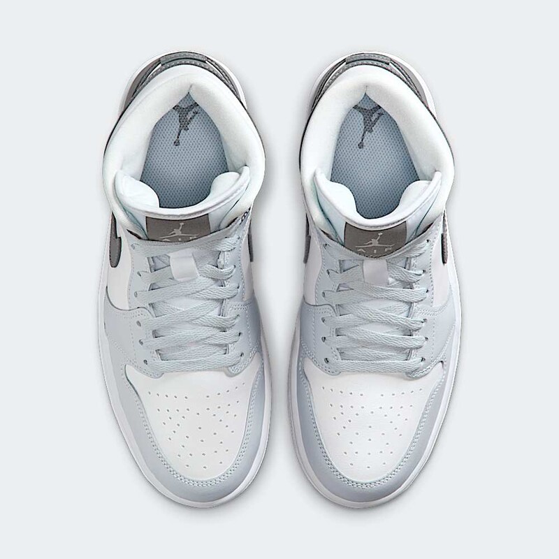 Air Jordan 1 Mid "White/Smoke Grey" | BQ6472-113