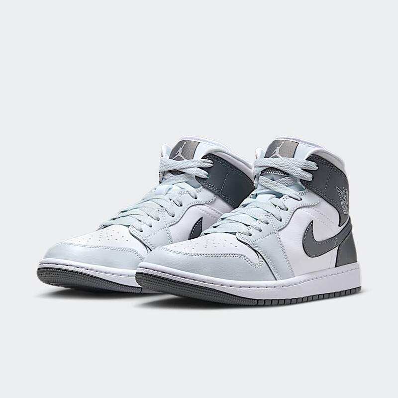 Air Jordan 1 Mid "White/Smoke Grey" | BQ6472-113