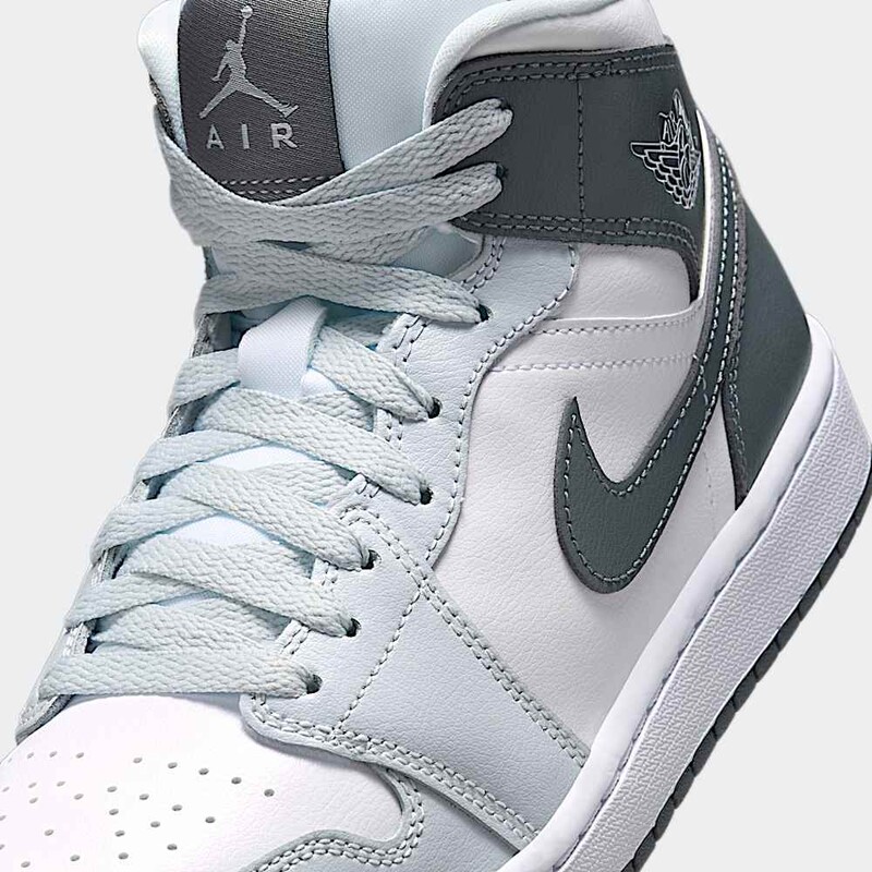 Air Jordan 1 Mid "White/Smoke Grey" | BQ6472-113