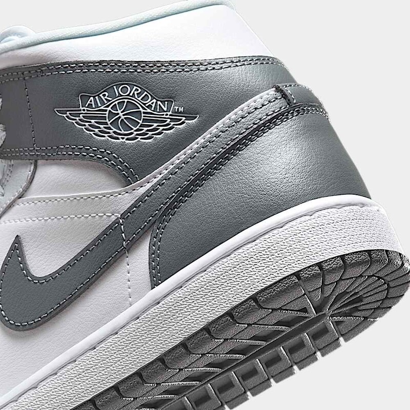 Air Jordan 1 Mid "White/Smoke Grey" | BQ6472-113